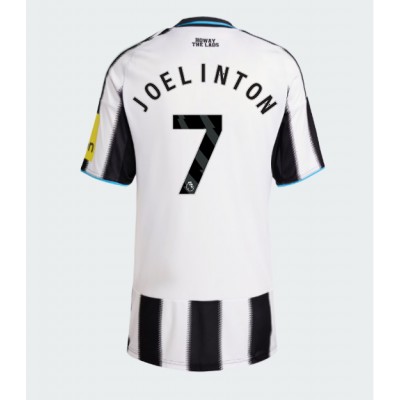 Ženski Nogometni dresi Newcastle United Joelinton #7 Domači 2025-26 Kratek Rokav Ženski Nogometni dresi Newcastle United Joelinton #7 Domači 2025-26 Kratek Rokav